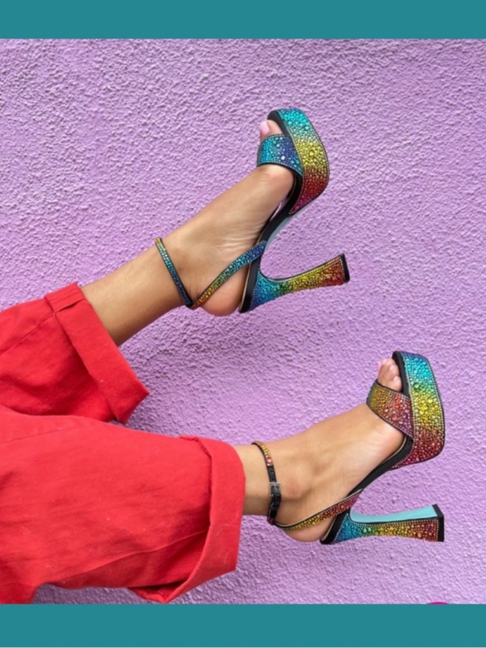Betsey Johnson Platform Sandals